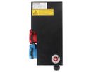 Small hard rubber distributor box type 2812, black