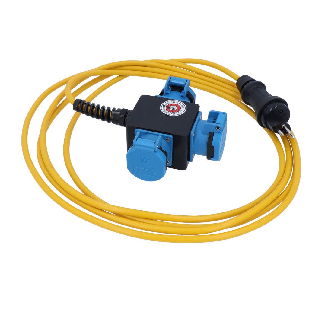 Small distributor box, cable GIFAFLEX, 5m