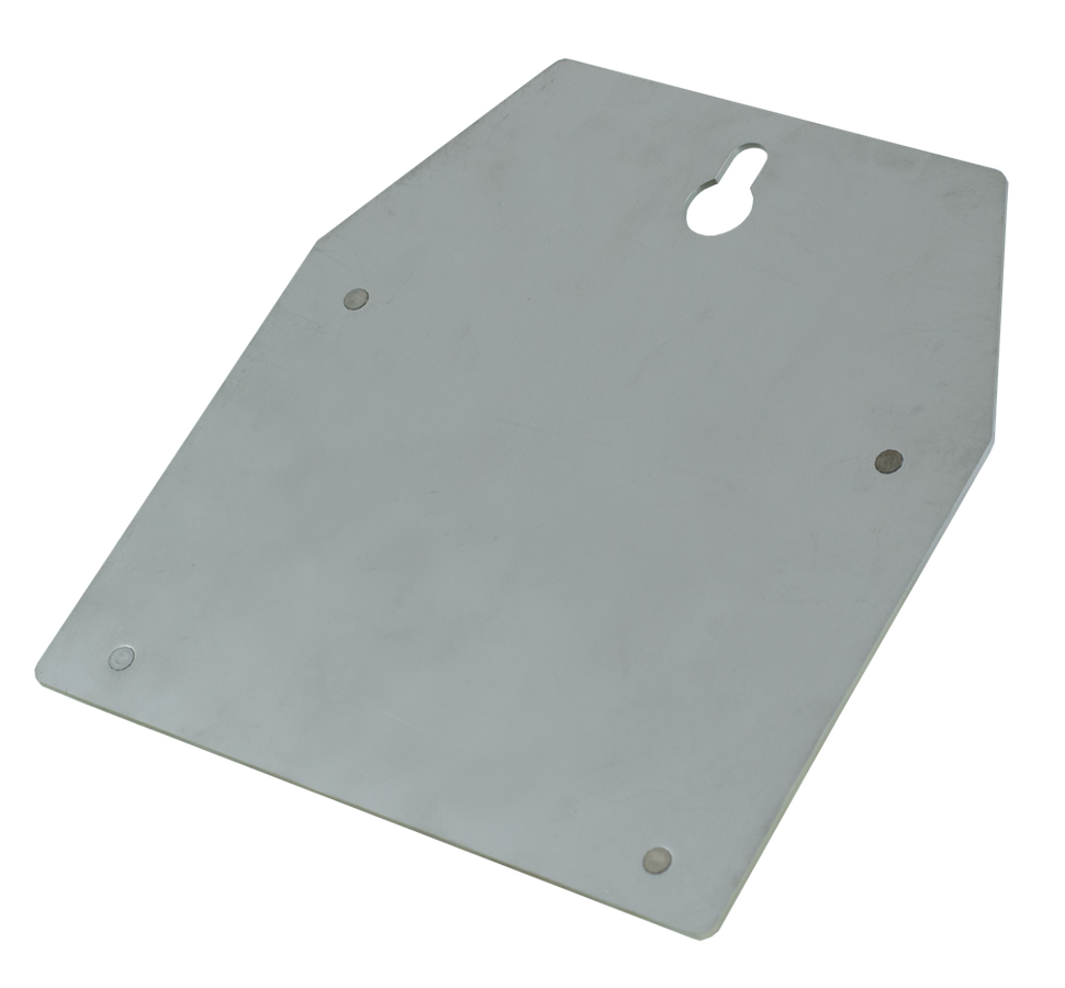 Plaque de montage inoxydable, V2A