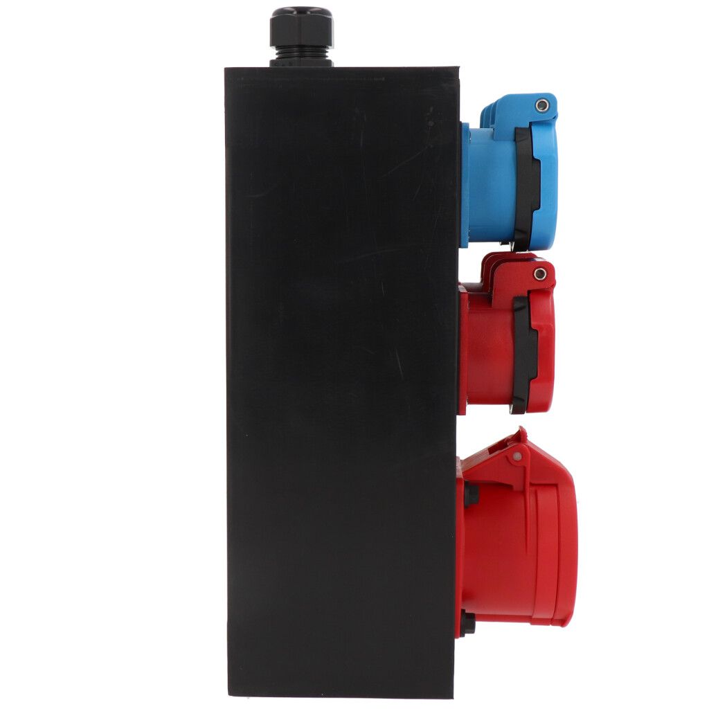 Hartgummiverteiler Typ 2516, schwarz