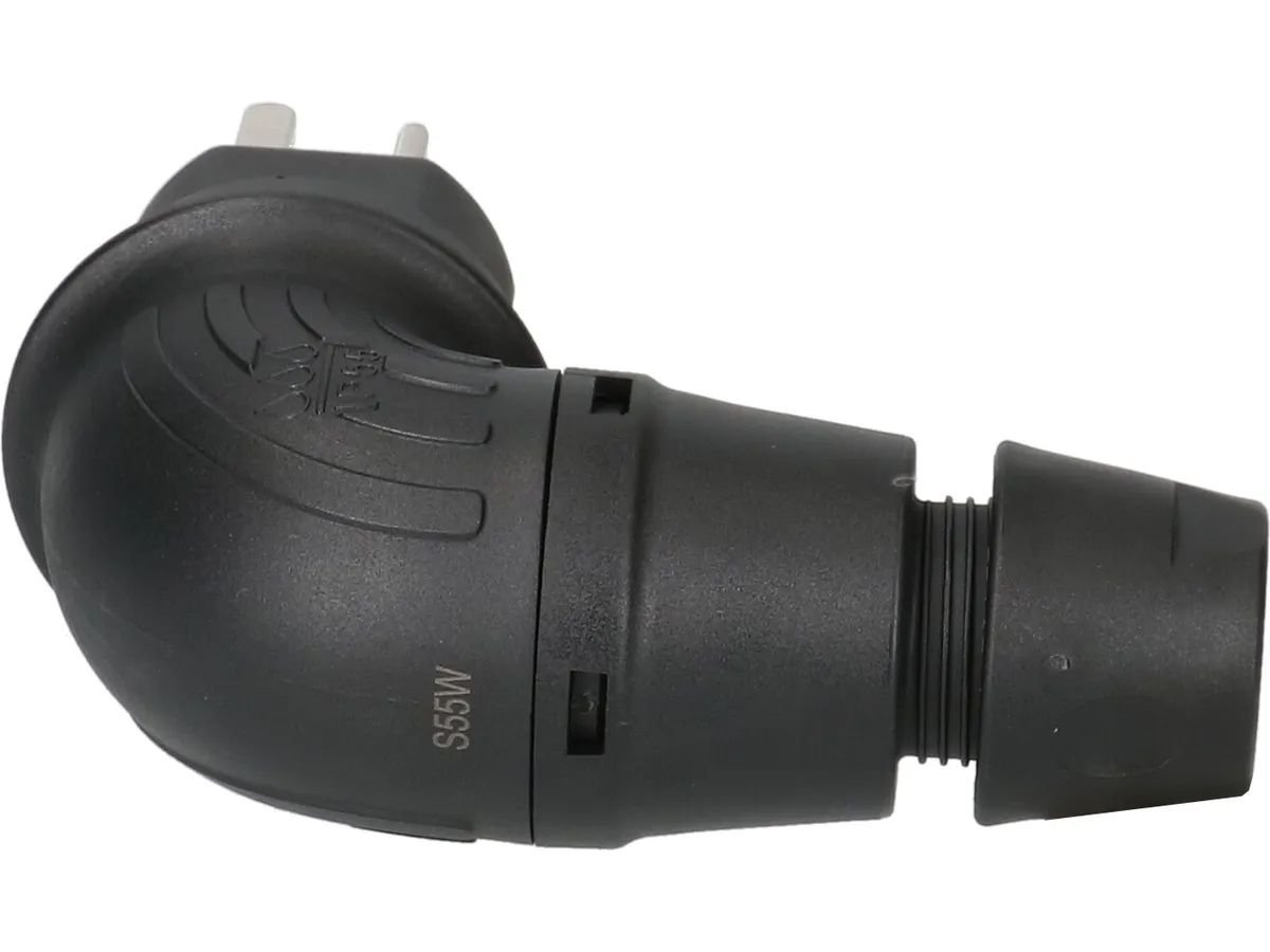 Right-angle plug type 25 IP55230-400V/10A/3P+N+PE black