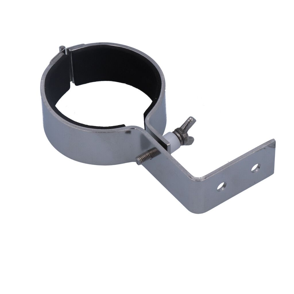 Holder A4, Ø70mm, wall mounting angled, 147mm