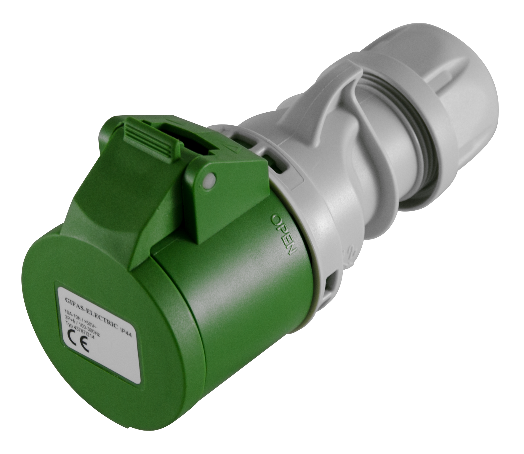 Presa in plastica dura CEE IP44/IP54