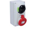 Prise de sécurité commutable CEE IP44/IP54