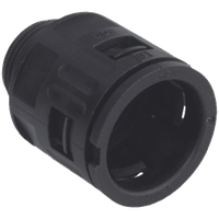 Conduit gland AGRO M25 black, straight,