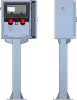 AP-Stromverteilung V2A-Standrohr,