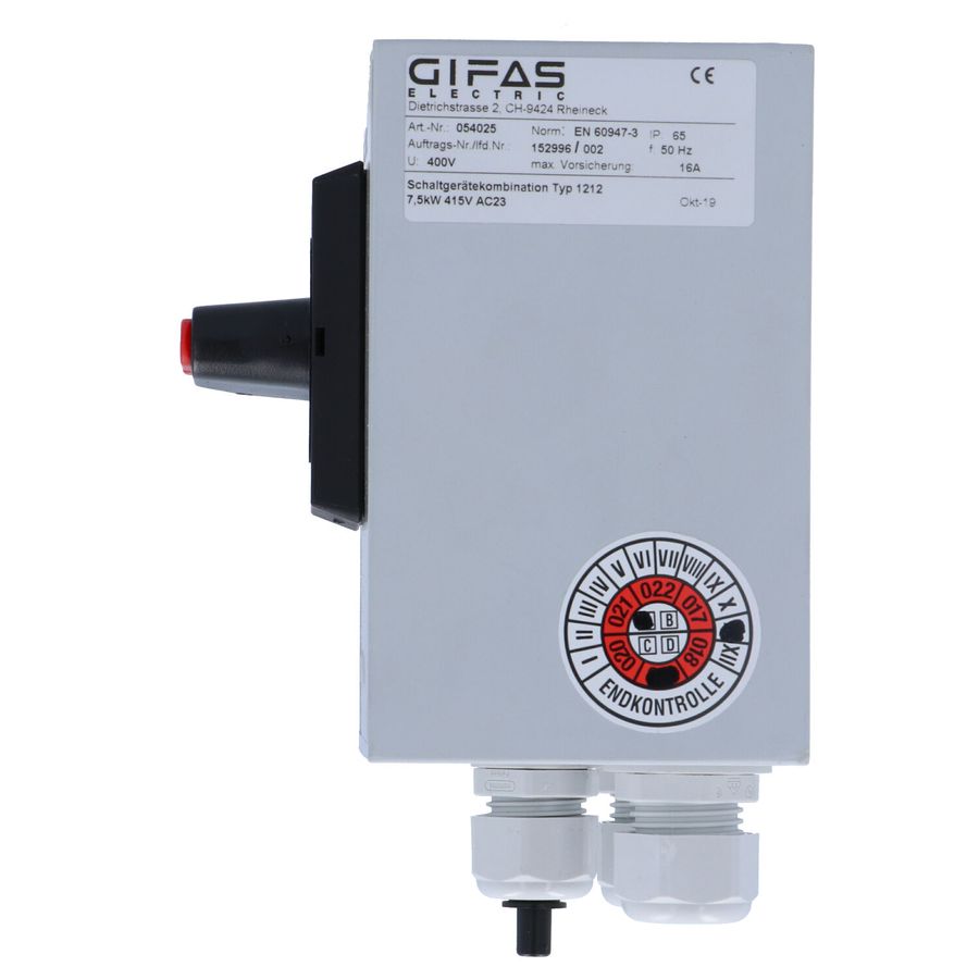 Direct safety emergency switch