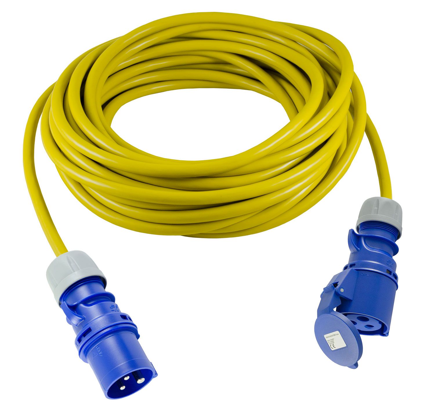 Extension cable GIFAFLEX, yellow RAL 1021