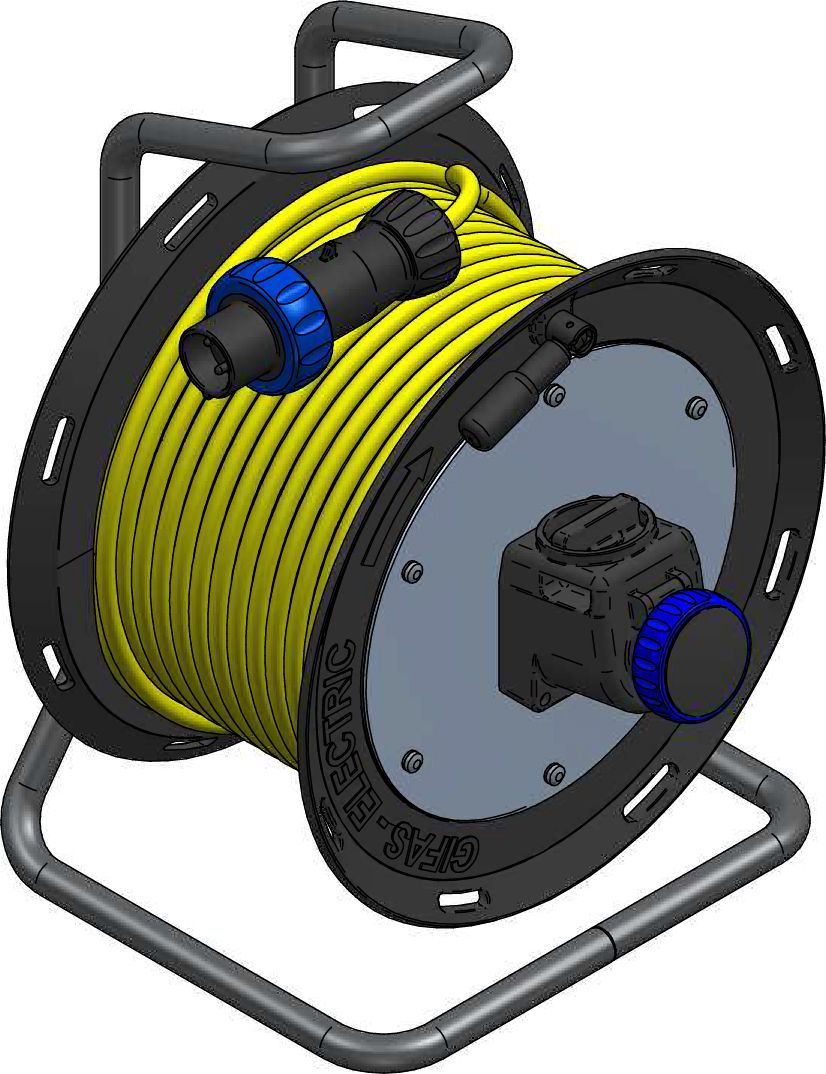 Avvolgicavo per zona Ex tipo 573, SEV 18 ATEX 0130