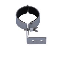 Supporto A4, Ø70mm, montaggio a parete ad angolo, 147mm