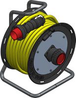 Cable reel Ex type 573, 20m 5x6.0mm²,