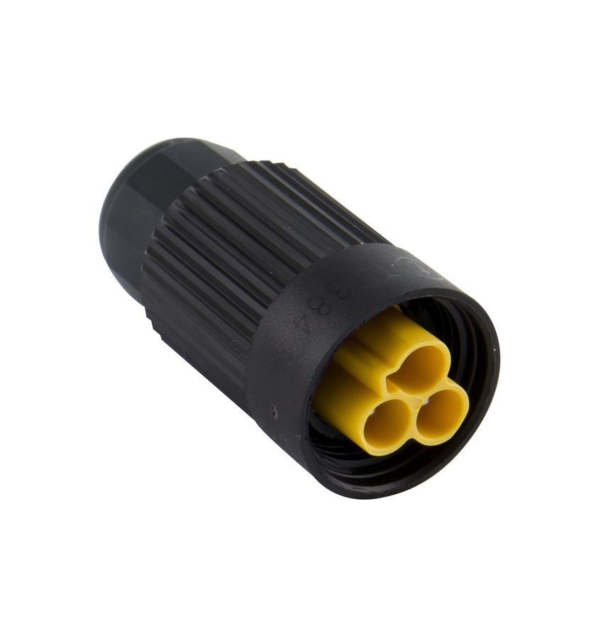 Plug 2P, 17.5A, 250VAC, IP68,
