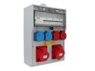 Hard rubber distributor box type 7400, grey