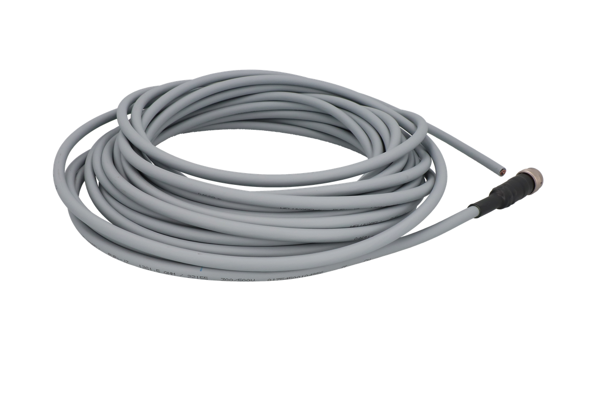 Connection cable with connector 12x1.5 mm² PUR,