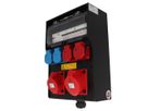 Steckdosenverteiler Hartgummi Typ 7400 schwarz