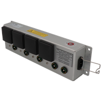 Hospital box aluminium, 4xT13