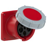 Plastic built-in socket CEE 125A/400V, 3P+N+PE/6h, IP67,