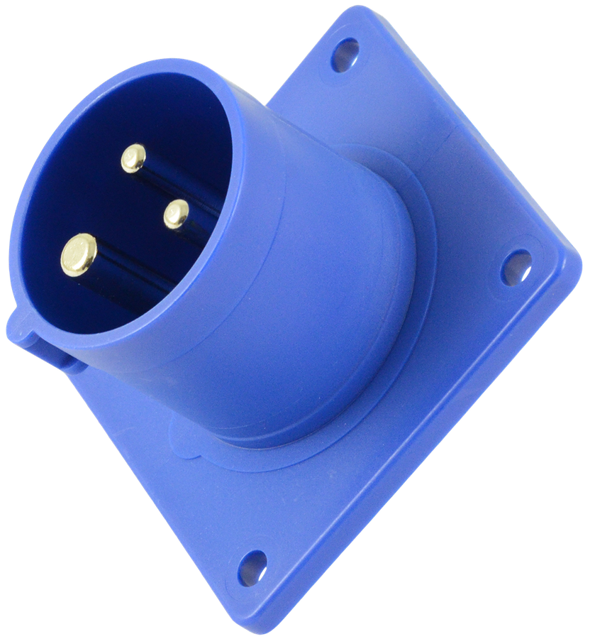 Plastic built-in plug CEE IP44