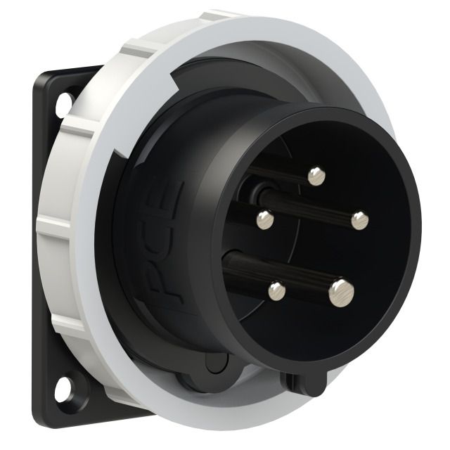Einbau-Gerätestecker Kunststoff CEE IP67