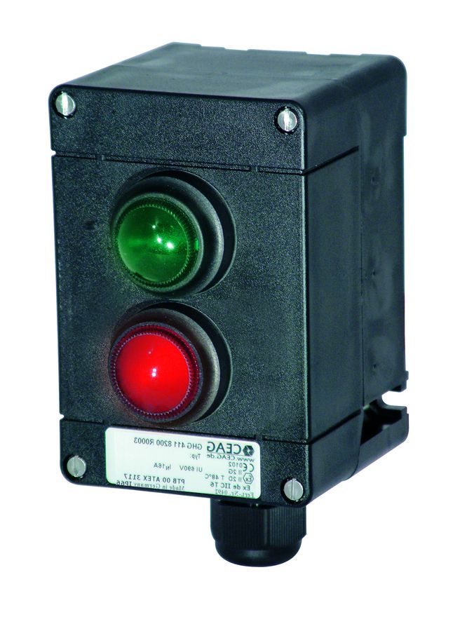 Ex-Befehlsgeber Signalleuchte 2-fach PA IP66