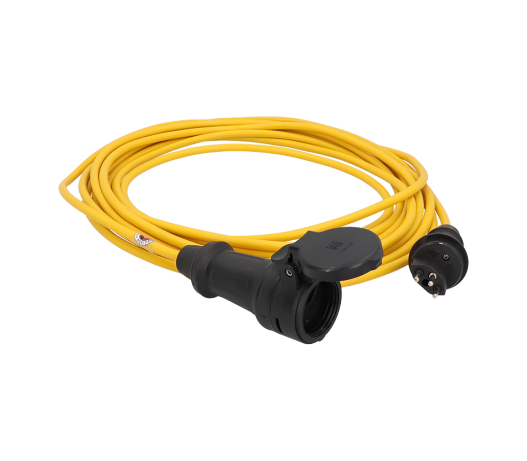 Extension cable GIFAFLEX, yellow RAL 1021