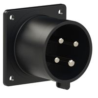 Einbau-Gerätestecker Kunststoff CEE IP44