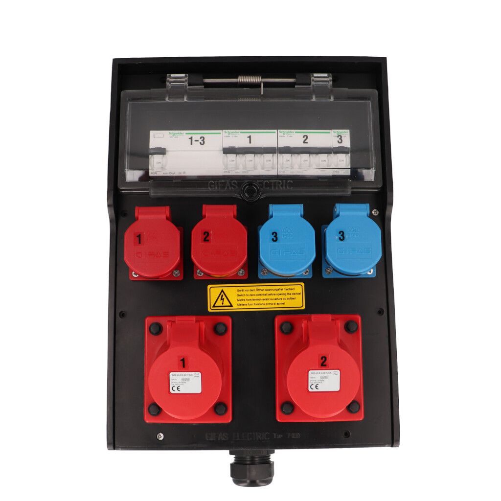 Quadro elettrico in gomma butilica tipo 7400 nero