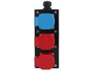 Small hard rubber distributor box type 1600, black