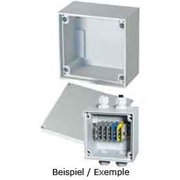 Hard rubber junction box type 1212