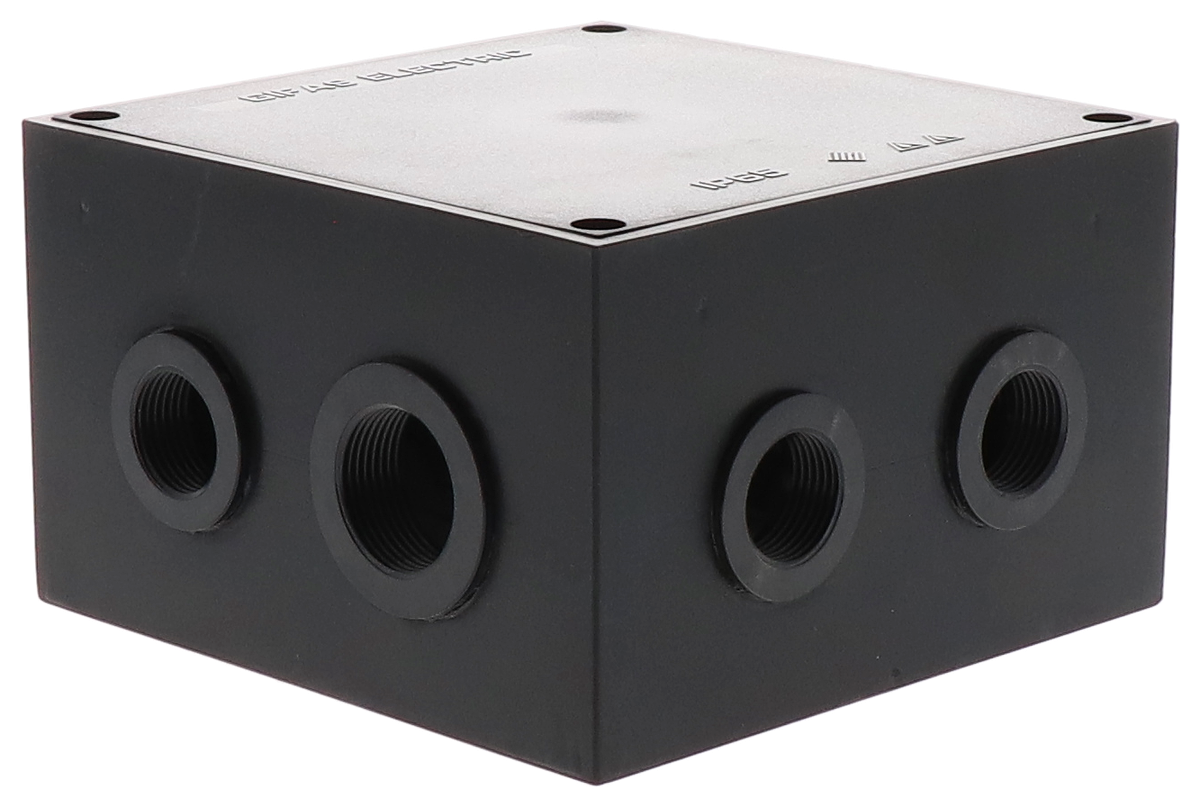 Boîte de dérivation en butyl-caoutchouc type 1212 noire