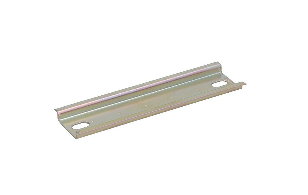 Rail profilé en acier 35x7,5mm perforé, l=108mm