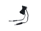 Charger connection cable with plug for
