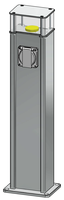 Pilier d'énergie ES-LED 160, aluminium anodisé,