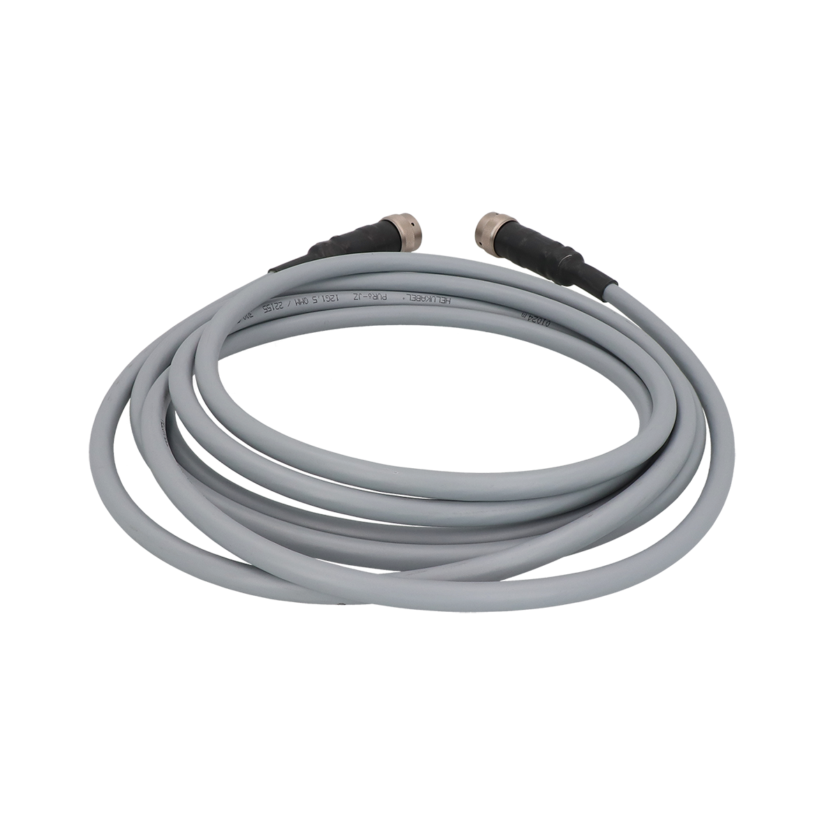 Connection cable with connector 12x1.5 mm² PUR,