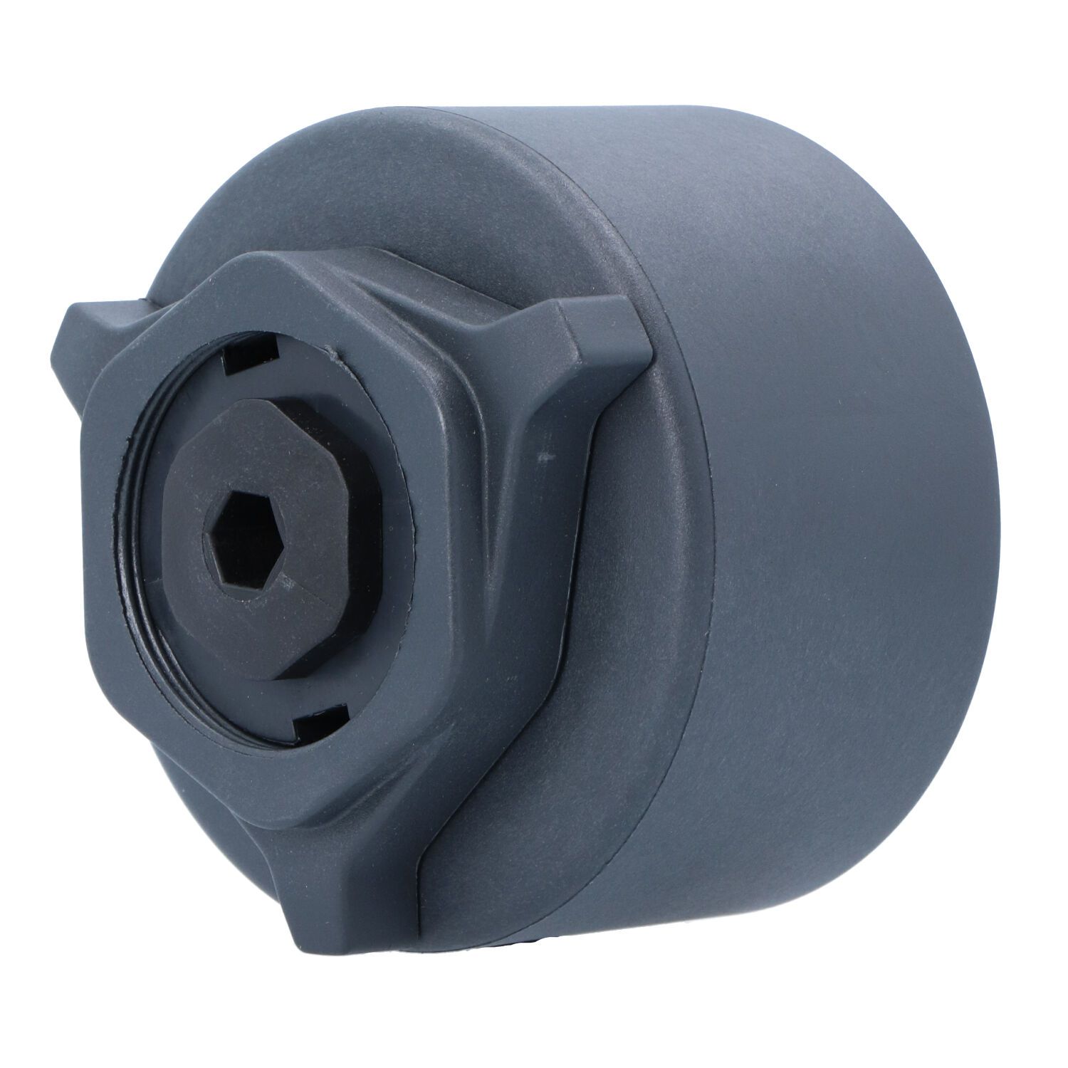 Cover cap with locking crew M20x1.5mm, plastic anthracite