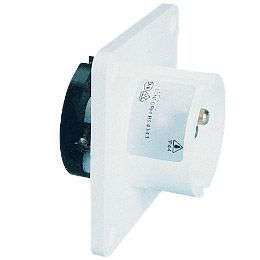Plastic built-in plug CEE 16A/42V, 2P/12h, IP44