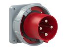 Plastic built-in plug CEE 125A/400V, 3P+PE/6h, IP67