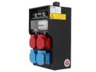 Hartgummiverteiler Typ 7200, schwarz