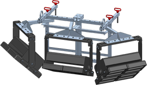 Support modulaire pour grue 3 lumières