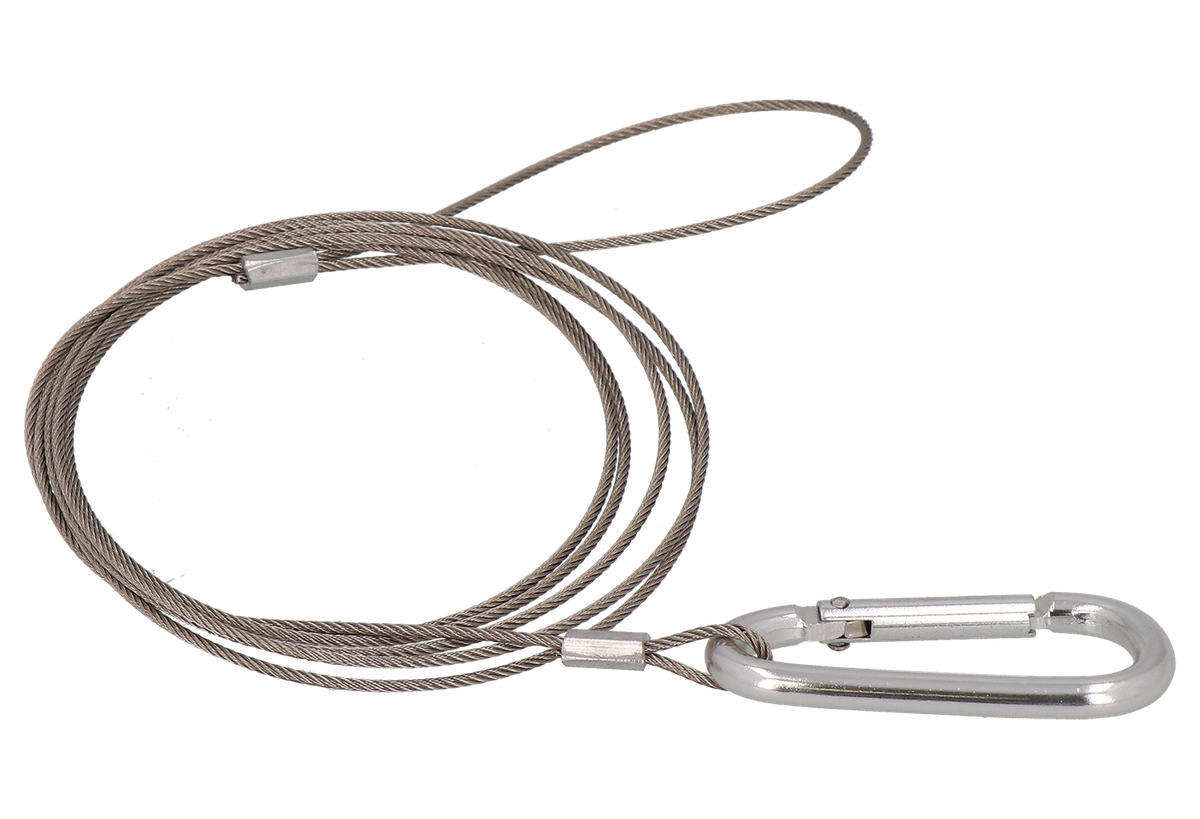 Fangseil mit Karabiner zu CraneLED