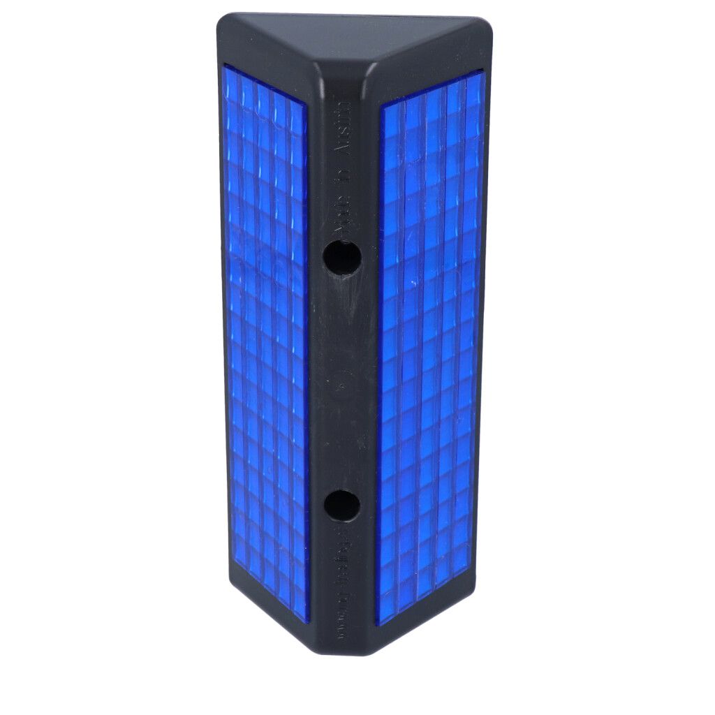 Wildwarnreflektor blau, Material ASA,