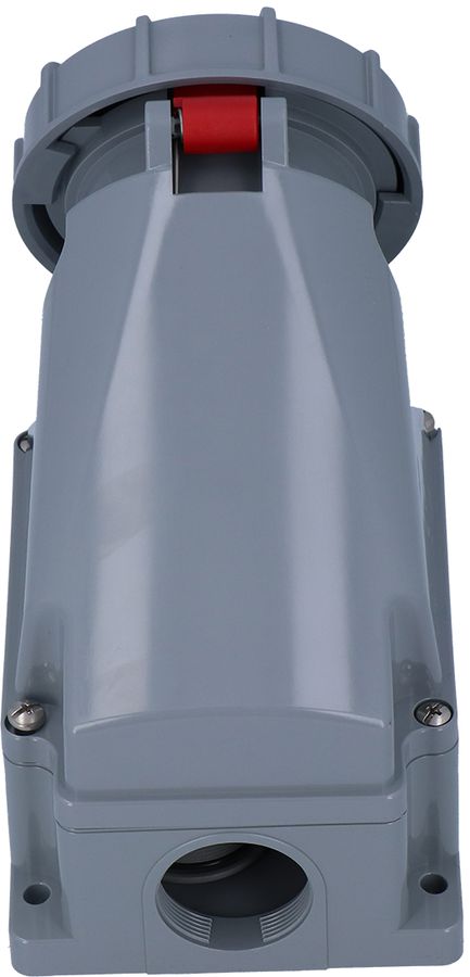 Plastic wall socket CEE 63A/400V, 3P+N+PE/6h, IP67