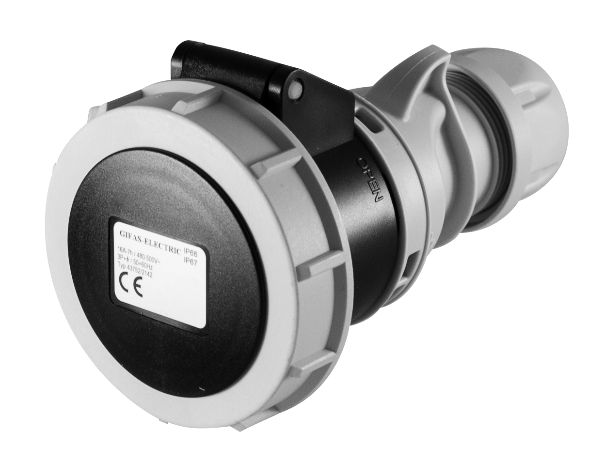 Presa in plastica CEE IP67