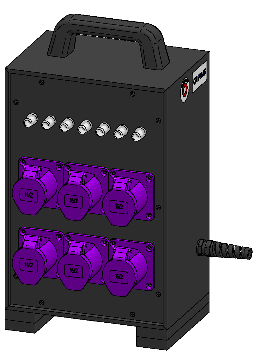 Transformateur de sécurité 1500VA type 3900
