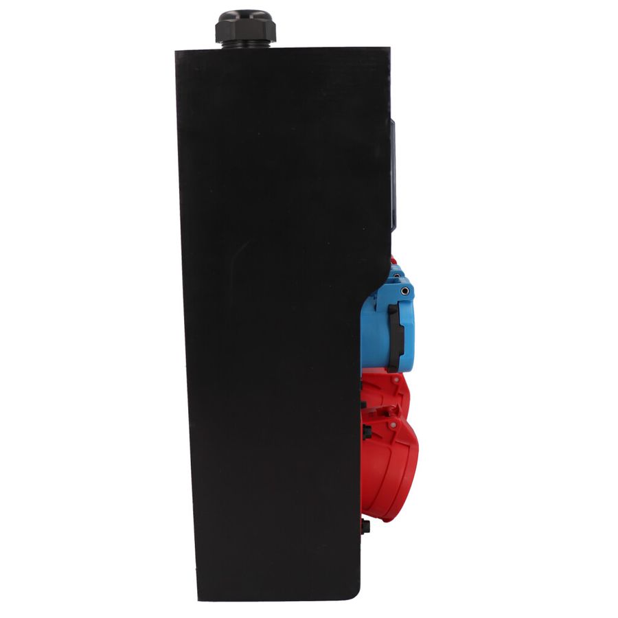 Hard rubber distributor box type 7400, black