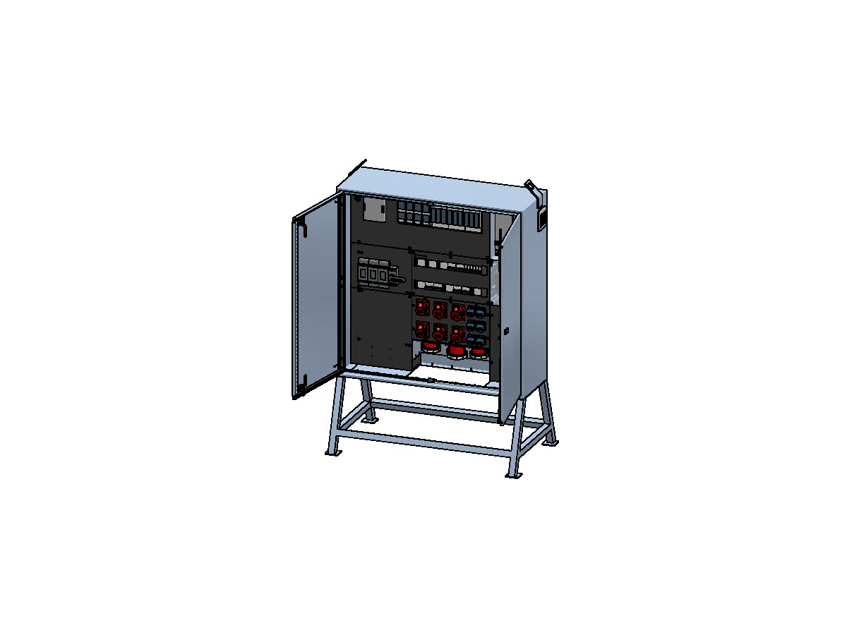 Main distributor box 400A, stainless steel - GIFAS-ELECTRIC
