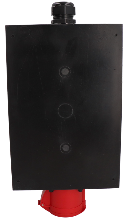 Hartgummiverteiler Typ 3020, schwarz