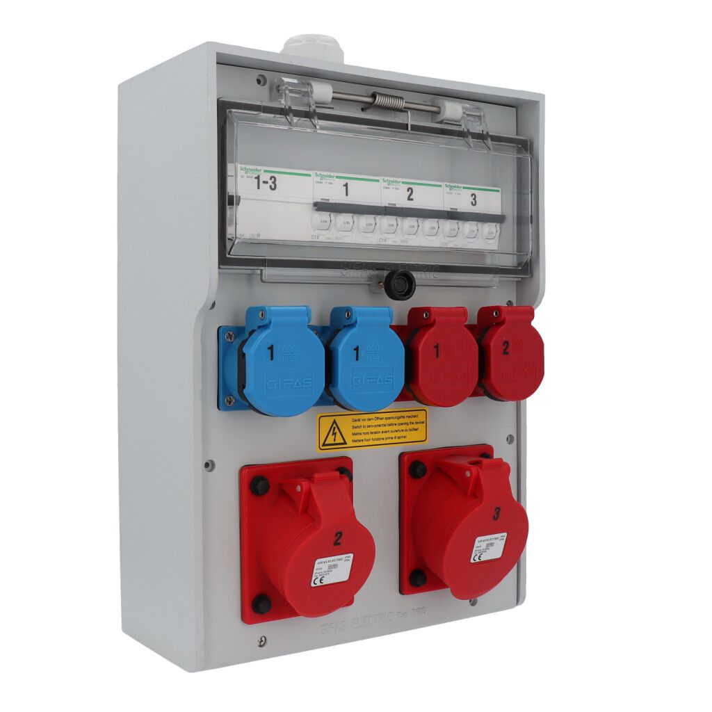 Hard rubber distributor box type 7400, grey