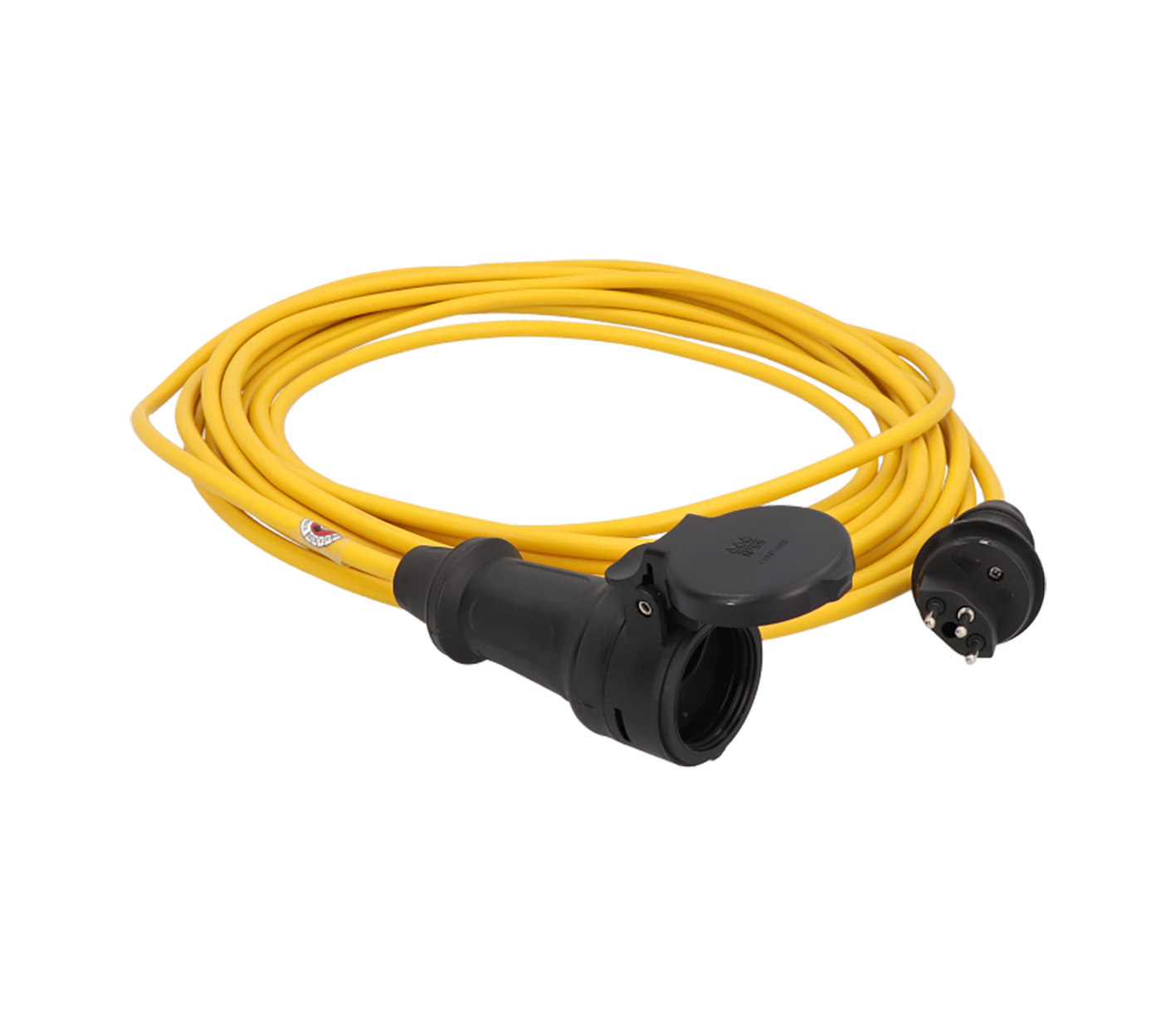 Extension cable GIFAFLEX, yellow RAL 1021