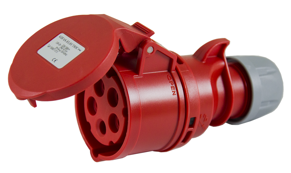 Presa in plastica dura CEE IP44/IP54